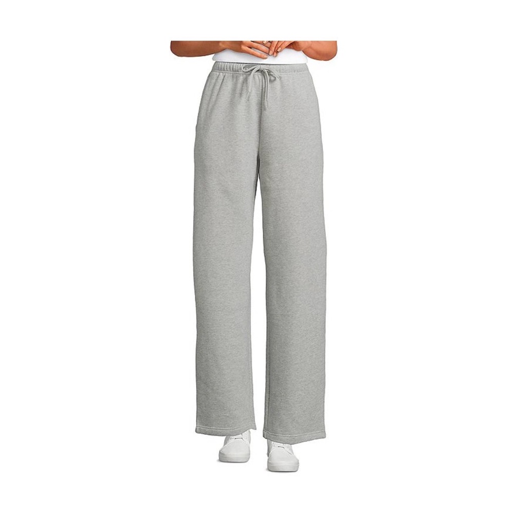 Women’s Lands End Fleece High Rise Sweatpants
